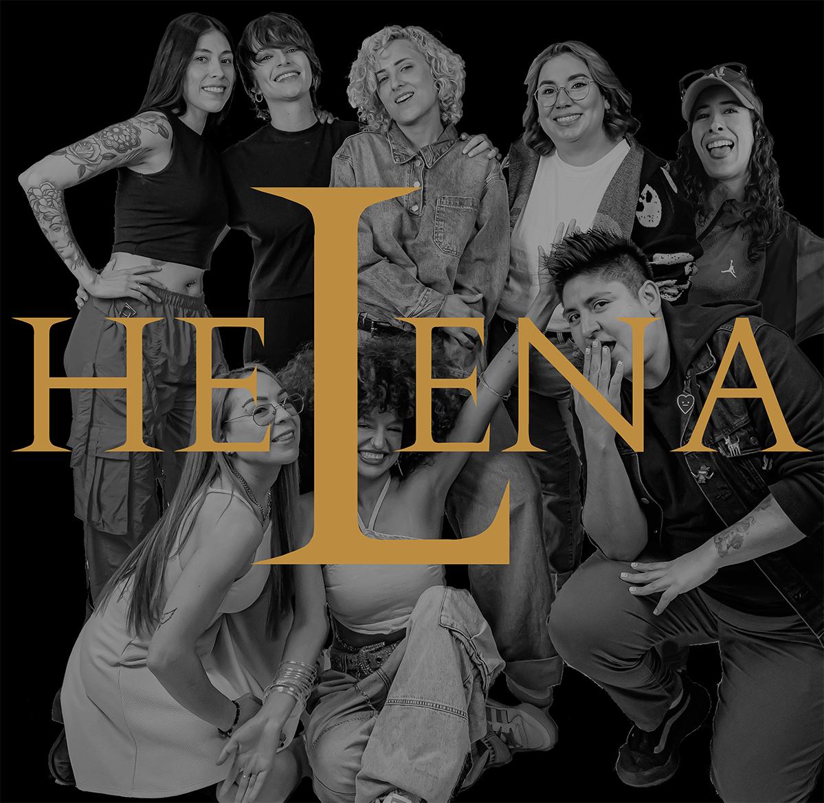 Foto grupal de las fundadoras y comunidad de Helena